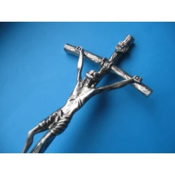 Krzyż Papieski stojący.Duży 31 cm.Wersja LUX